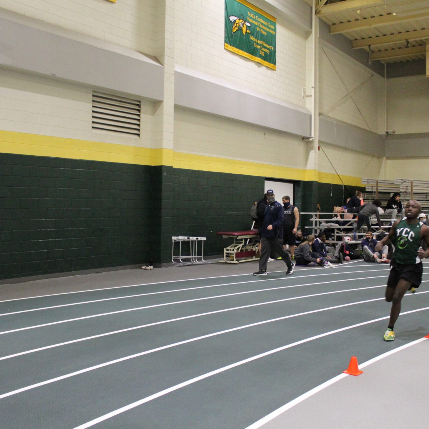 Indoor track and field Black Hills State 1